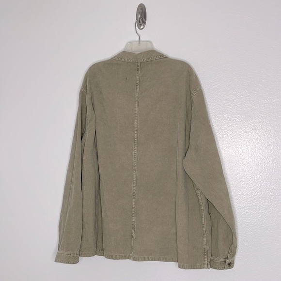 Loom Urban Outfitters Stone Corduroy Shacket Jacket Men's Size: XL - Picture 6 of 7